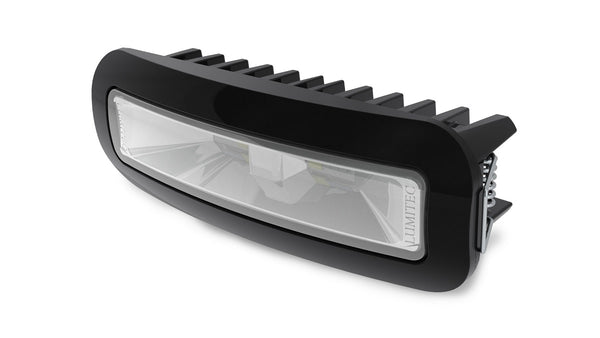 Lumitec Capri3 Flood Light White Led's Non-dimmable Flush Mount Black 12/24v - Lumitec