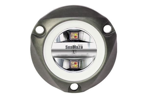 Lumitec Seablaze Mini Spectrum Rgbw Led Underwater Light Anodized Aluminum 12/24v - Lumitec