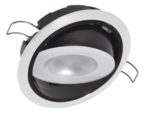 Lumitec Mirage Down Light Warm White White Finish - Sea Supply Hub