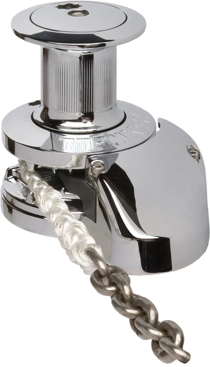 Maxwell Rc10-10  Vertical 12v Windlass With Capstan For 3/8"" Chain & 5/8"" Line - Sea Supply Hub