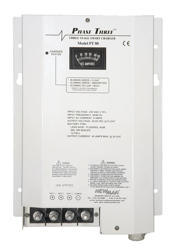 Newmar Pt80 12v 80amp Charger 115/230v Input - Sea Supply Hub