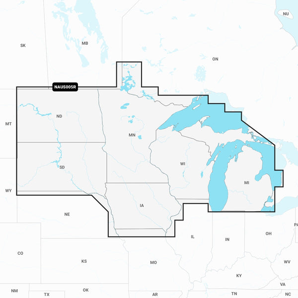 Navionics Plus Naus005r U.s. North Microsd - Navionics