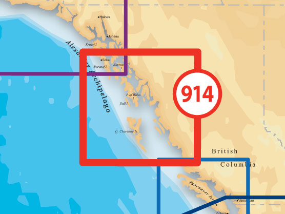 Navionics Msd/914p-2 Platinum North Bc-baranof Island - Navionics