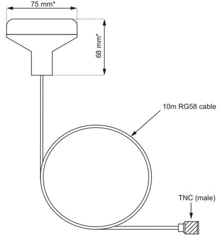 Raymarine Ga200 Gps Antenna - Sea Supply Hub