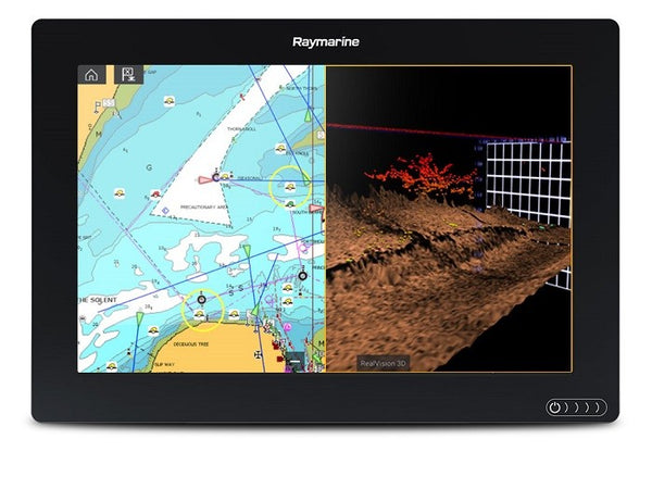 Raymarine Axiom 12rv 12"" Mfd No Transducer Lighthouse North Amercia Chart - Sea Supply Hub