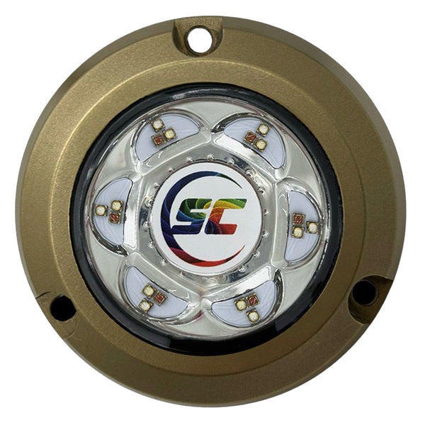 Shadow Caster Sc2 Underwater Led Light Color Changing 12v Bronze Surface Mount - Shadow Caster