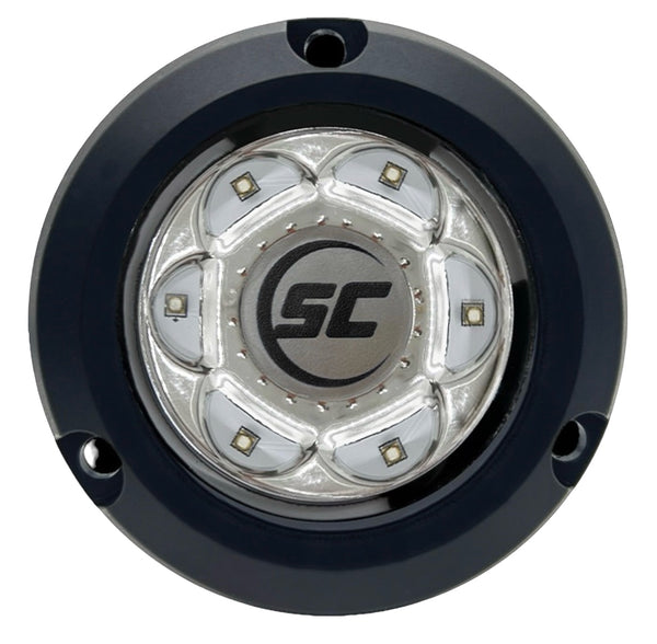 Shadow Caster Sc2 Underwater Led Light Great White 12v Composite Surface Mount - Sea Supply Hub