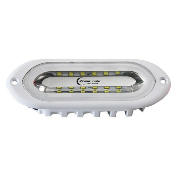 Shadow Caster Scm-sl Spreader Light Great White Led Flush Mount White Housing - Shadow Caster