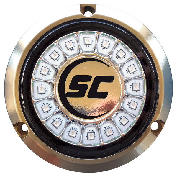 Shadow Caster Scr16 Underwater Led Light Bimini Blue - Shadow Caster