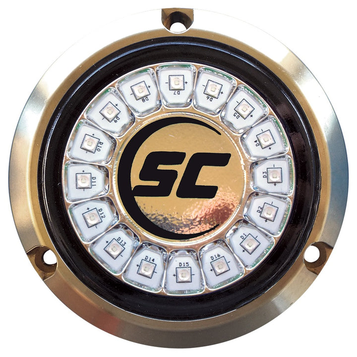 Shadow Caster Scr16 Underwater Led Light Great White - Sea Supply Hub