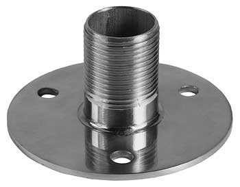 Shakespeare 4710 1"" Mount Stainless Steel 1"" 14 Thread - Sea Supply Hub