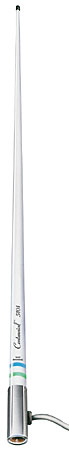 Shakespeare 5101 White 8' 6db Vhf Antenna Chrome Ferrule 15' Rg58 Cable - Shakespeare