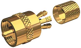 Shakespeare Pl259cpg Connector Gold Plated - Sea Supply Hub