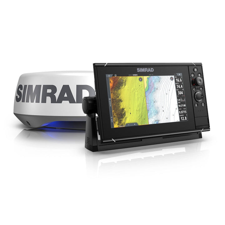 Simrad Nss9 Evo3s Radar Bundle C-map Enhanced And Halo20+ - Sea Supply Hub