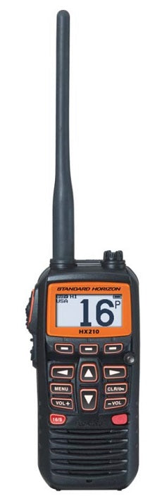 Standard Hx210 Hand Held Vhf 6 Watt Floating - Standard