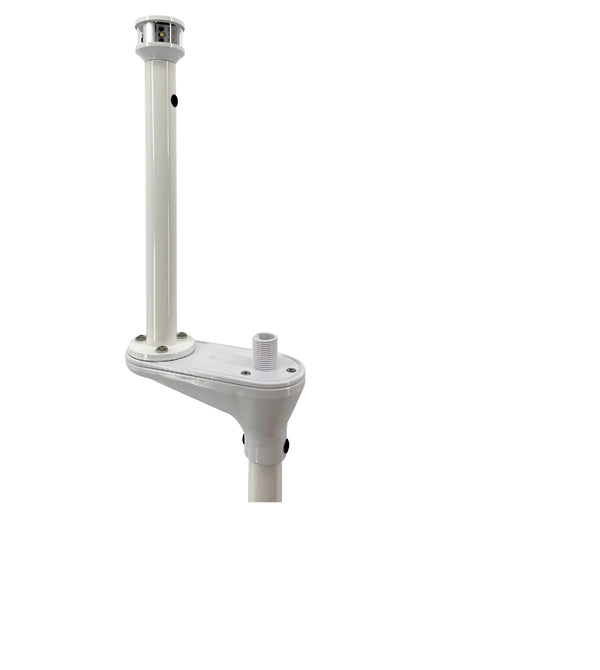 Seaview Ltbu1aled12 12in Light Post With Ltbled12 And Universal Top - Sea Supply Hub