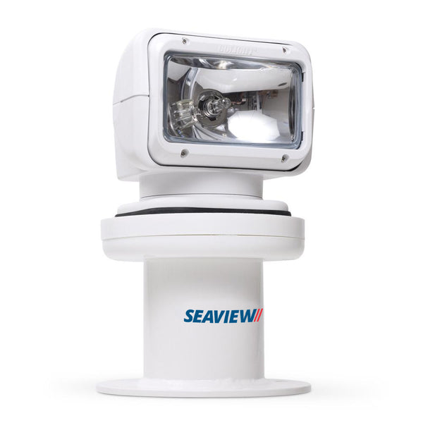 Seaview 5"" Searchlight Mount Vertical 8"" Round Base - Seaview