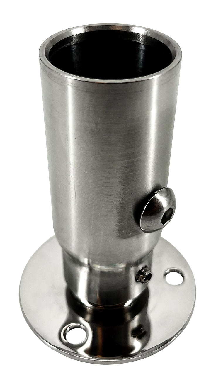 Seaview Sv114stlk 1"" 14 Thread Stainless Steel Adapter Fixed Base For Starlink - Sea Supply Hub