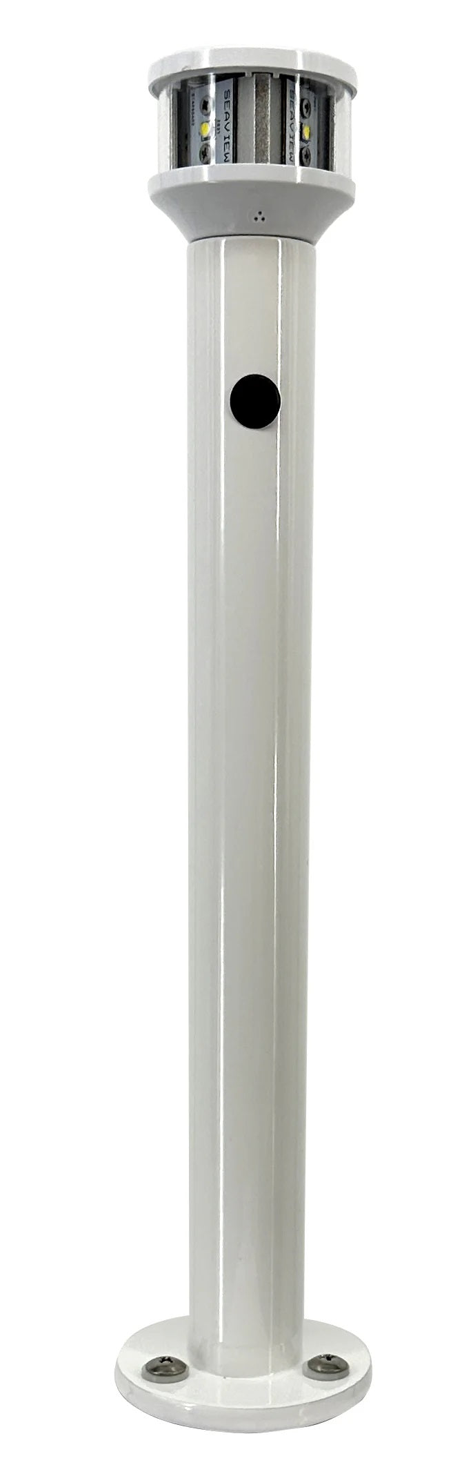 Seaview 12"" Light Post With Ltbled12 Nav Light - Sea Supply Hub