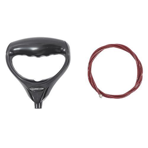 Th Marine G-force Handle And Cable Black - Sea Supply Hub