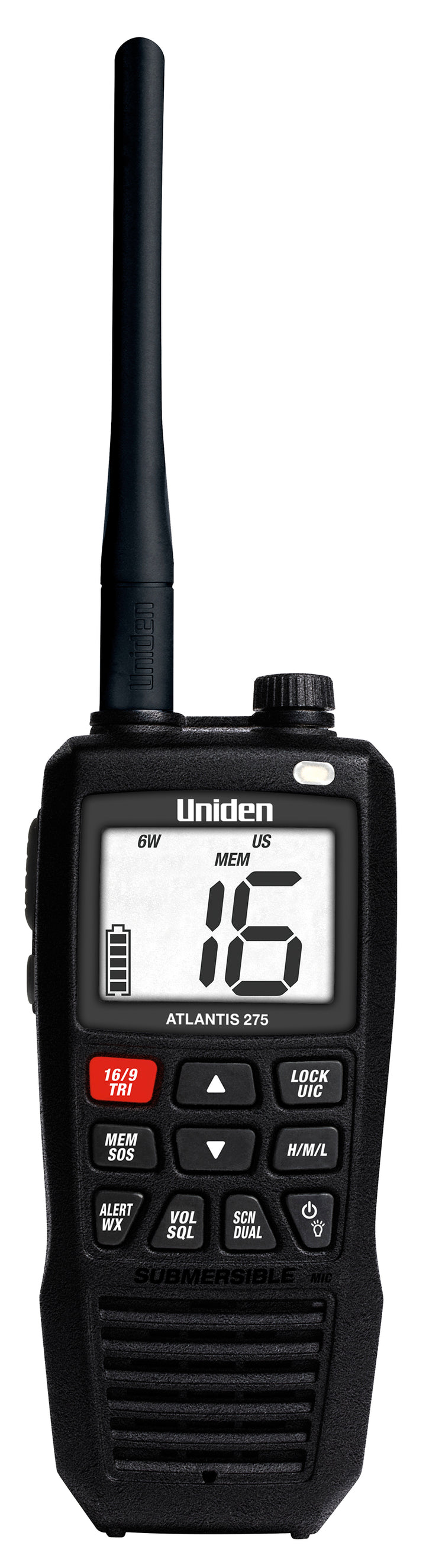 Uniden Atlantis 275 Floating Hand Held Vhf Radio - Sea Supply Hub