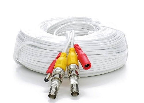 100' Rg59 Siamese Cable Bnc Males And Power Leads - Sea Supply Hub