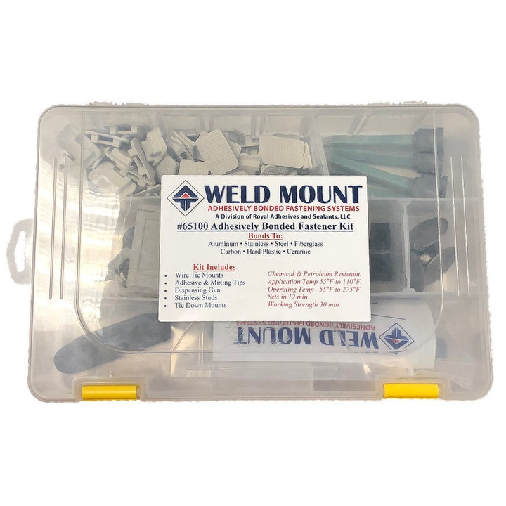 Weld Mount 65100 Adhesively Bonded Fastener Kit - Weld Mount Systems
